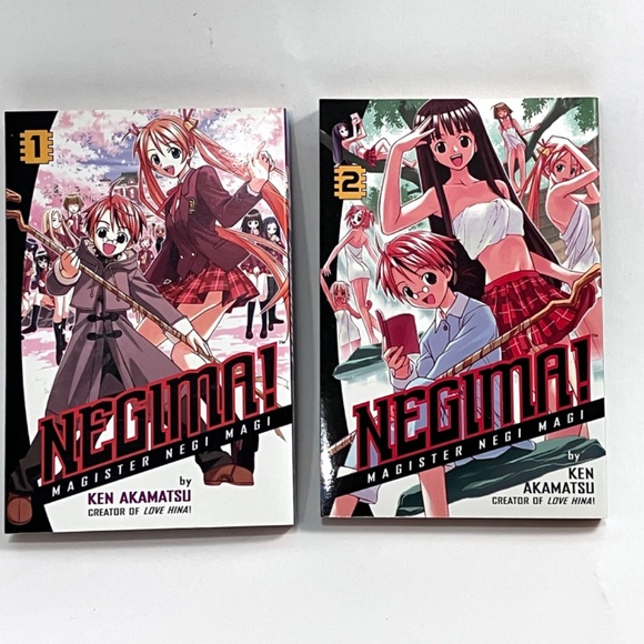 Negima! Magister Negi Magi Manga series by Ken Akamatsu - Volumes 1 through 9 - Picture 2 of 12